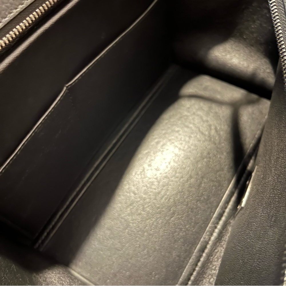 Authentic Céline Trapeze Bag; Small Black - Picture 9 of 13